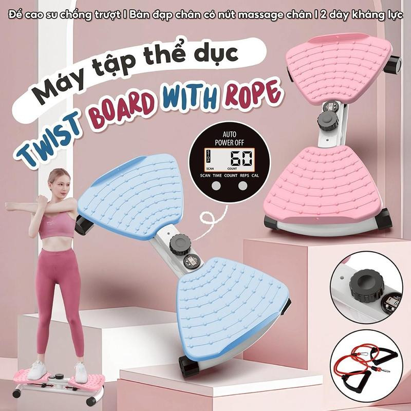 3004-R GYM - Đĩa Xoay Eo Massage Bàn Xoay Tập Thể Thao Thiết Bị Tập Thể Dục Tại Nhà
