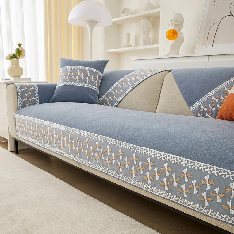 Product Introduction of Chenier sofa cushion windmill lace four seasons general anti-slip cushion sofa cover simple modern sofa cloth cover 18