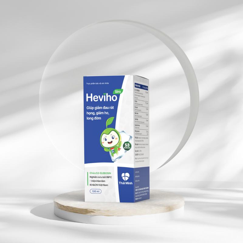 [COMBO MẸ BÉ TRẢI NGHIỆM] Heviho - Siro ho Viện Hàn lâm - Combo 1 Siro Heviho & 1 Viên uống Heviho - Chai 100ml & Hộp 20 viên 3