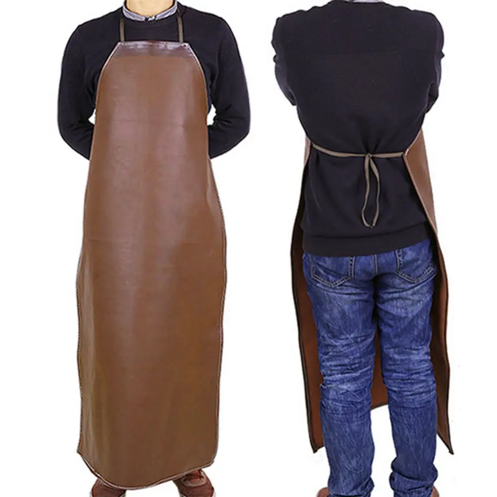 Apron Kimpalan, Bahan Kulit Penebat Terma Tahan Lama, Tahan Api, Anti Melecur, Sesuai untuk Pengimpal, Apron Pelindung, Sesuai untuk Melindungi Pengimpal