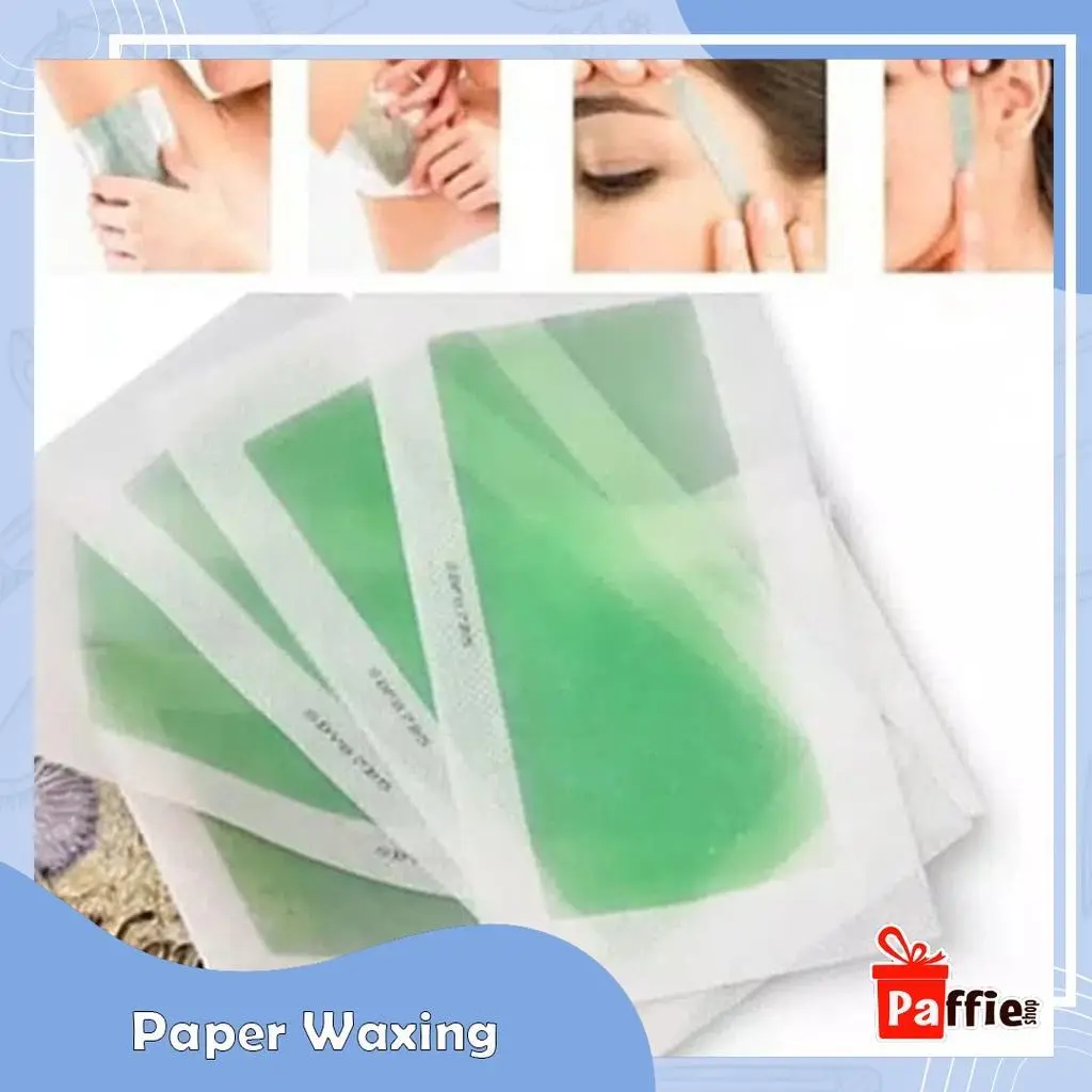 RAGAS YUK PROMO Hair Removal Wax Strip Paper Waxing Pencabut Bulu Halus Kulit Tubuh OK FLASH SALE