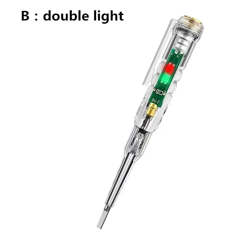 Thử nghiệm điện áp thông minh Pen AC Thử nghiệm cảm ứng không tiếp xúc Bút chì máy dò năng lượng điện Voltmeter, chỉ số tua vít điện 6