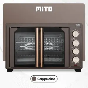 MITO Electric Oven MO300 Double Door 33L | Oven Listrik - Pemanggang Kue dan Makanan - Cappucino