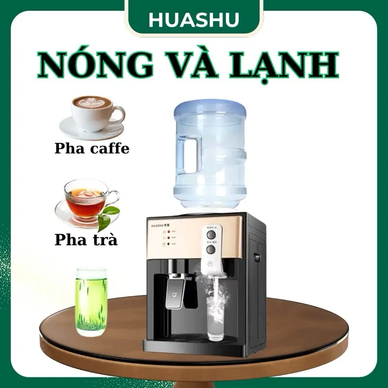 [ HOT HOT] Máy nước nóng lạnh, Cây nước nóng lạnh mini HAUSHUN tiết kiệm điện - Mẫu mới CAO CẤP