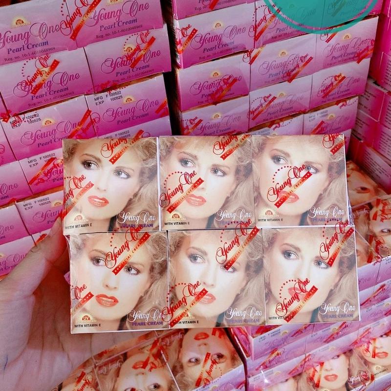 Kem Trắng Da Body Cô Gái Tóc Xù Thái - Lố 12 Hộp