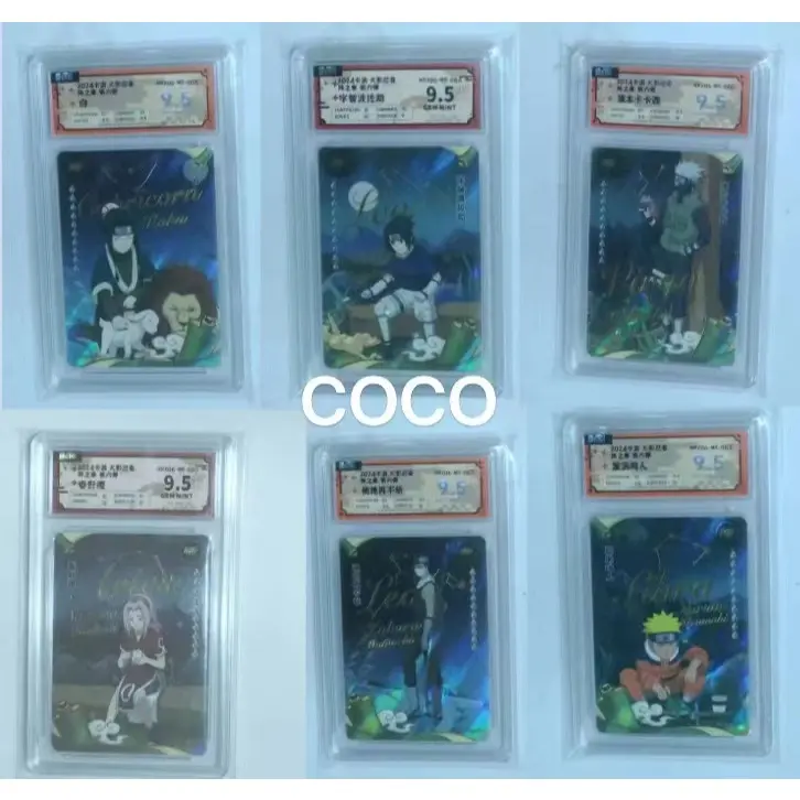 Naruto Card T4W6 MR 9.5 Grade Card Set KAYOU