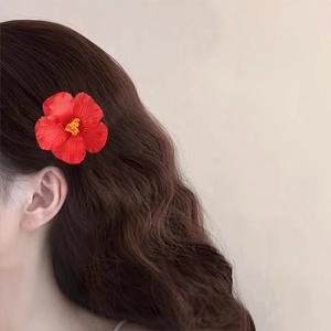 Klip Rambut Bunga Raya Tiruan, Gesanghua Misteri, Reka Bentuk Cantik, Klip Poni, Klip Sisi Serba guna, Aksesori Rambut Manis, untuk Wanita, Originalclawclipgirl Pins claw  clip  cat jepit  rambut  bu  putri