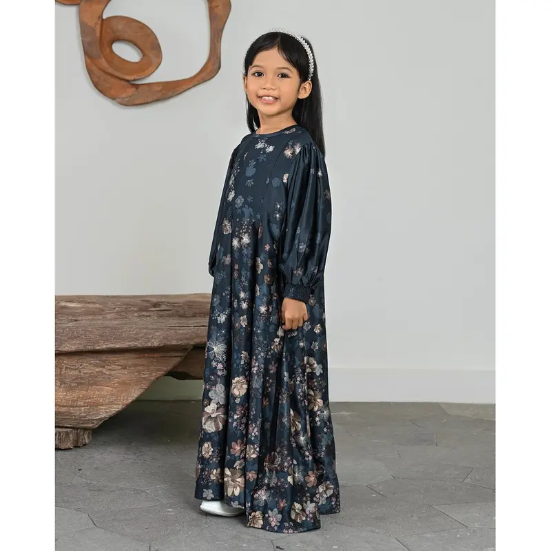 Geulis.id IZZATI MAXI DRESS / DRESS ANAK (3 warna) 7
