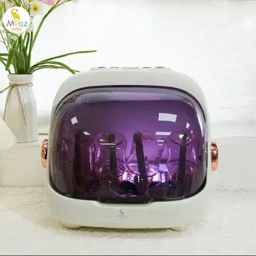 ￼[Bản Mới] Máy úp bình sữa, tiệt trùng, sấy khô tia uvc Moaz BéBé MB – 044 plus bảo hành 12 tháng 3