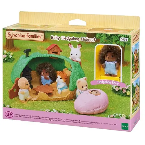 Mainan Koleksi Sylvanian Families Baby Hedgehog Hideout