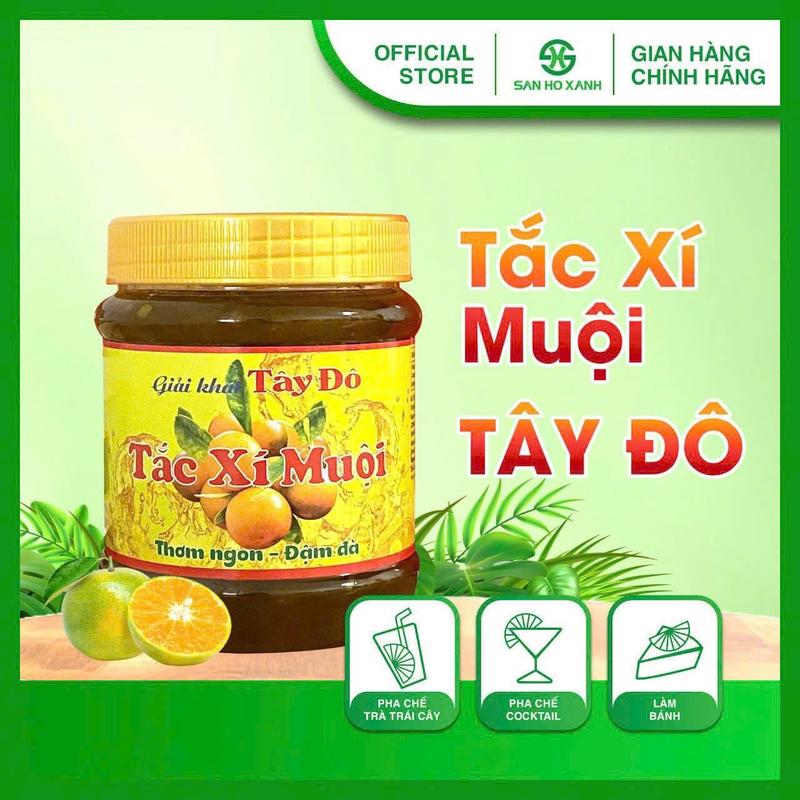  Tắc Xí Muội Tây Đô 900g - Trà Tắc Xí Muội - Tắc Xí Muội Nắp Vàng - Tắc Vina - Tắc Xí Muội Giá Rẻ - Dừa Tắc 