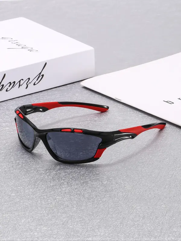 Unisex Sporty Cycling Sunglasses, Outdoor Sports Sunglasses, Fashionable Sunglasses for Men & Women, Sports Eyewear for Cycling, Running, Hiking 6