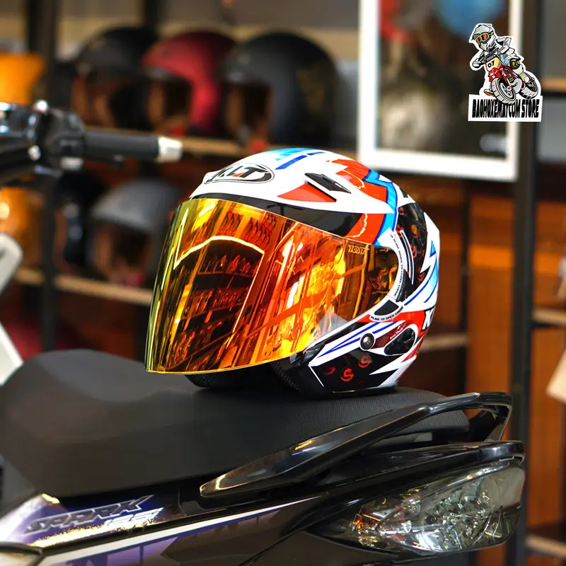 Kính  Revo Thay Thế Mũ KYT Venom, KLT Hyper – Chống Bụi, Chắn Gió, Đa Dạng Màu Sắc 8