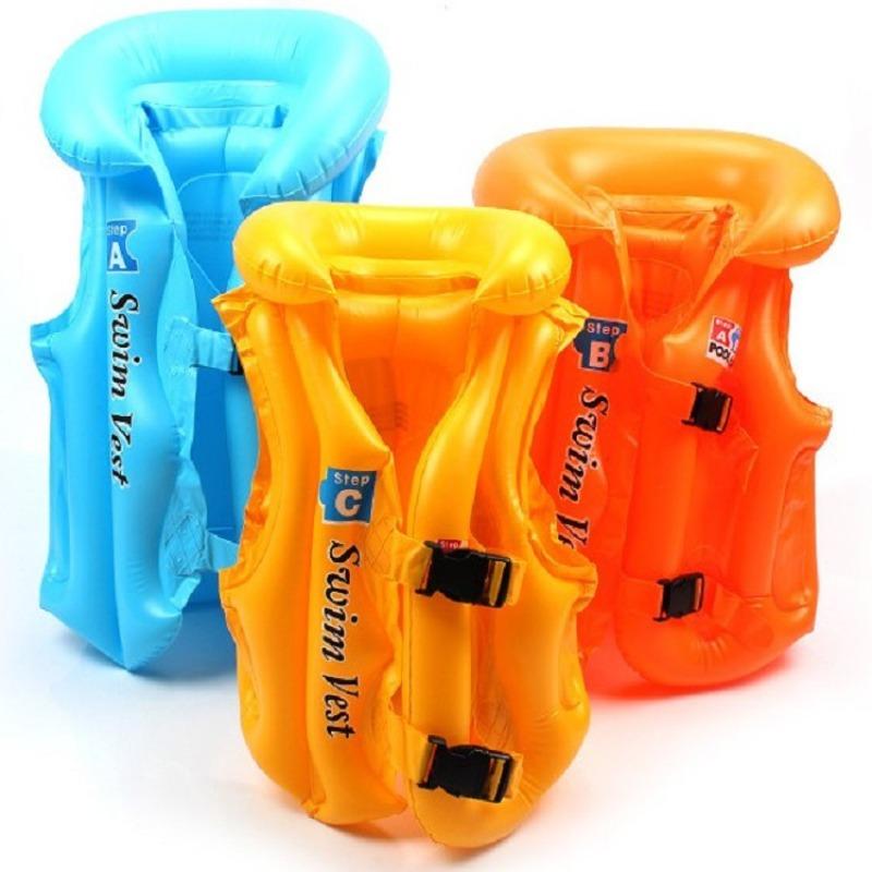 Product Introduction of Thickened Environmental Protection PVC Inflatable Life Jacket Large, Small, Medium Size Inflatable Children's Buoyancy Clothing Inflatable Vest 5
