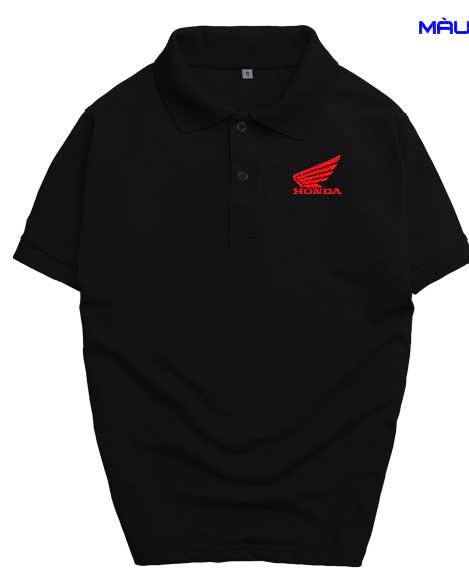 Áo polo HONDA -lahouse uniform đồng phục in theo yêu cầu - lahouseuniform - Form xuông nam nữ - Hàng Sẵn - Đủ size  - intheo yêu cầu - Menswear - womenswear - polo  - T Shirt - Full size - Có Cổ - Thun