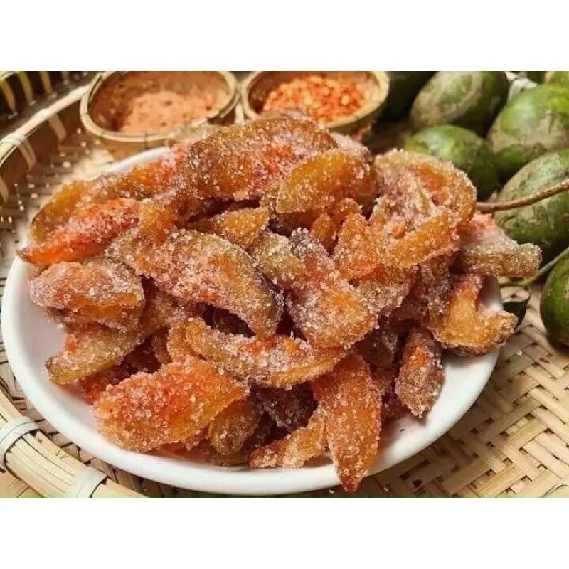 Ô Mai Mứt Cóc Sấy Chanh Muối Ớt Chua Ngọt - Lon 400g - Đồ Ăn Vặt 4