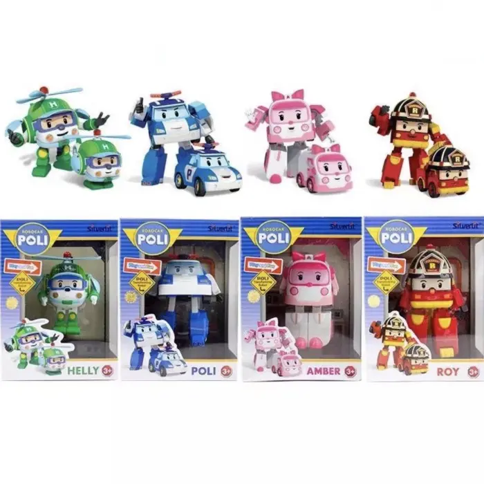 Mainan Anak Robocar Poli Hero Transforming Robot 18-8 Bisa Berubah Jadi Robot 4
