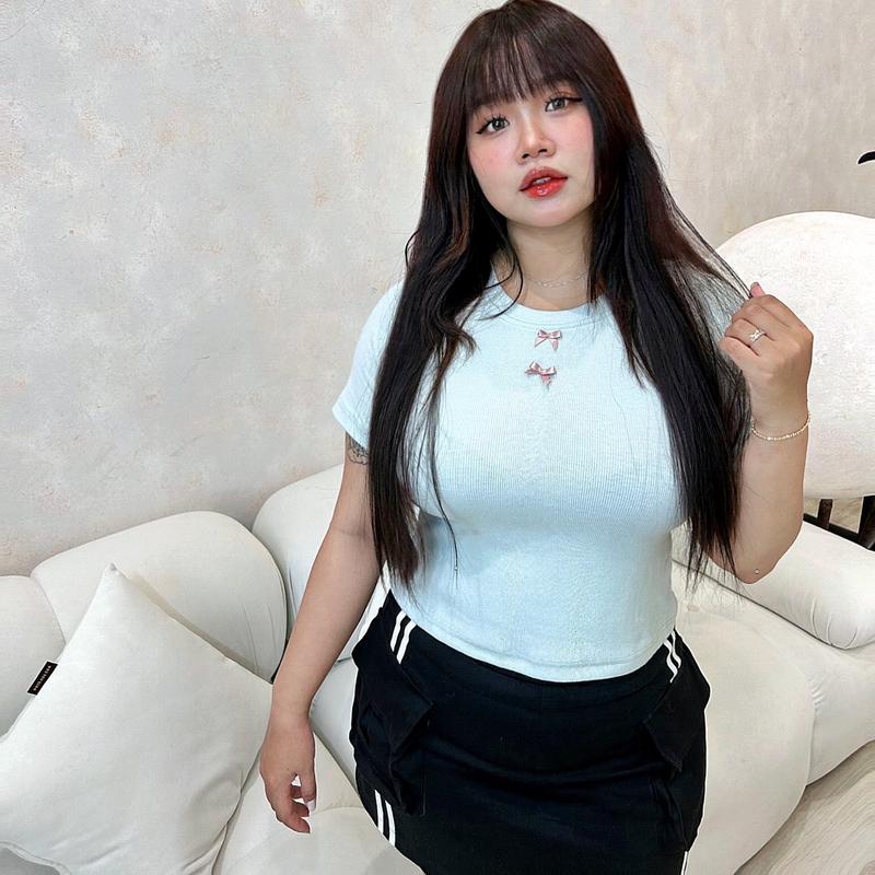 Chân váy Denim túi hộp bigsize - MVN