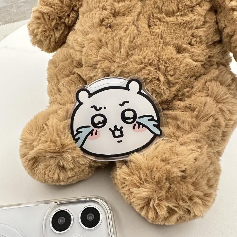 Product Introduction of Japanese Cartoon Chiikawa Magnetic Suction Bracket Cute Giikawa Lazy Bracket opposite Sex Epoxy Airbag Bracket 13