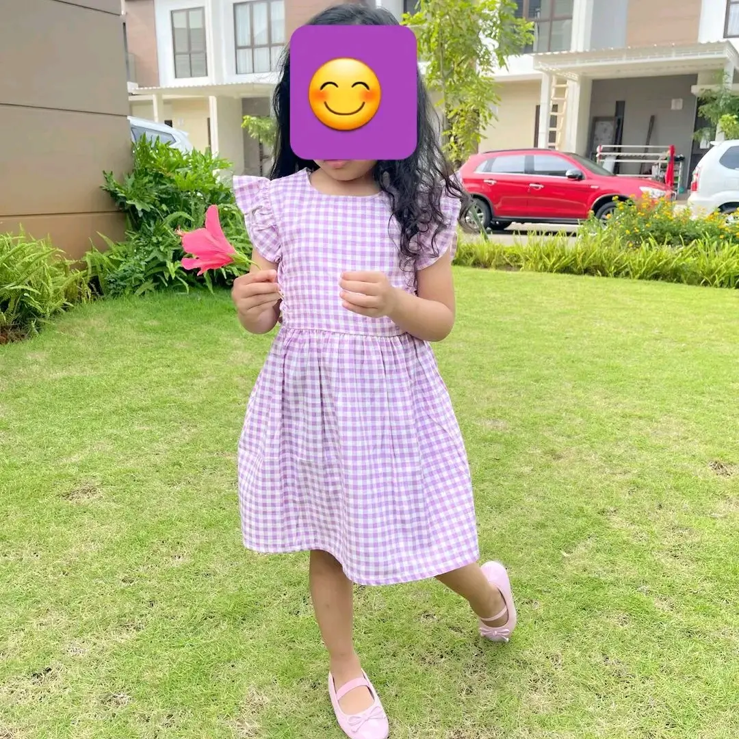 Dress anak perempuan bahan Katun Jepang Premium 1 - 5 tahun (Leoni & Leoney) Bunda Kids