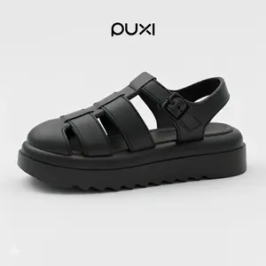 PUXI Sendal Slippers Wanita Dewasa Seola Hak Tinggi Sandal Cewek Premium Elegancy Anti Selip Terbaru Size 36-41