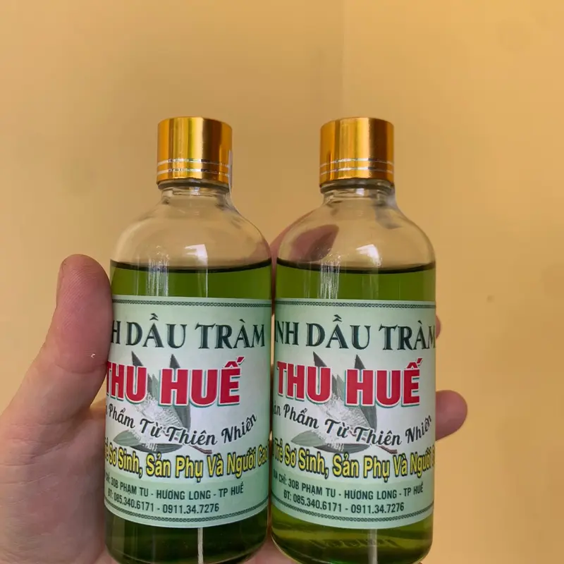 Combo 2 chai Tinh Dầu Tràm Thu Huế loại 100ml 0