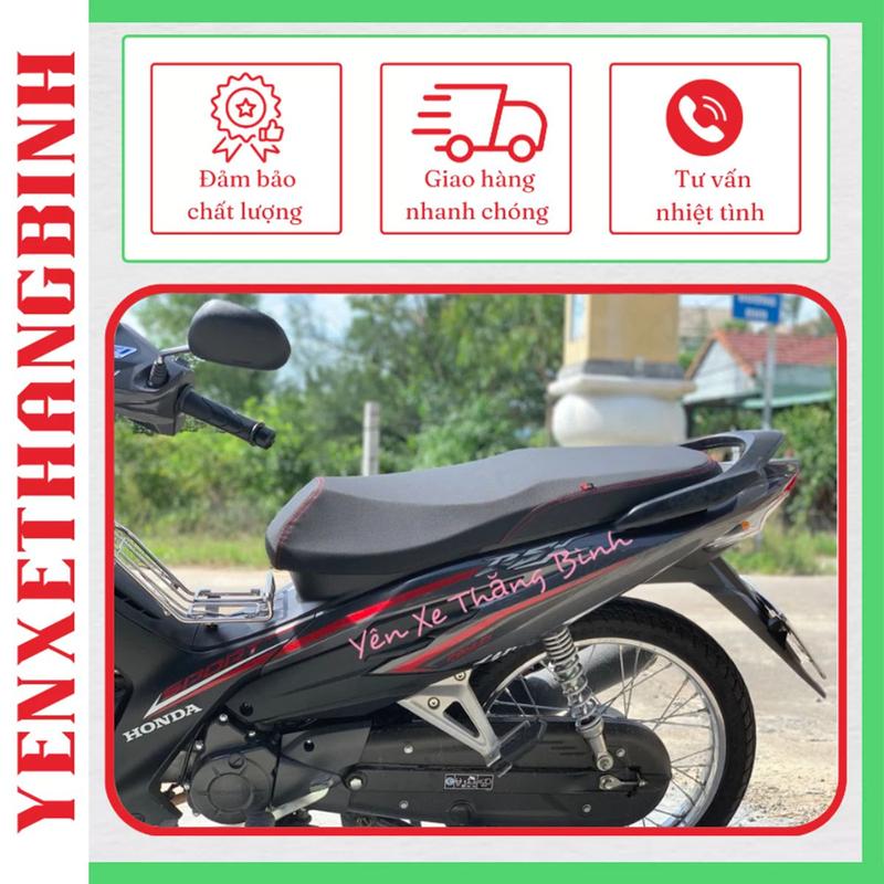 Da Yên Chỉ Đỏ,Vỏ Bọc Yên Xe Máy,Đầy Đủ Các Dòng Xe Số,Xe Tay Ga,Chỉ May Nhiều Màu,Hàng Chất Lượng Cao