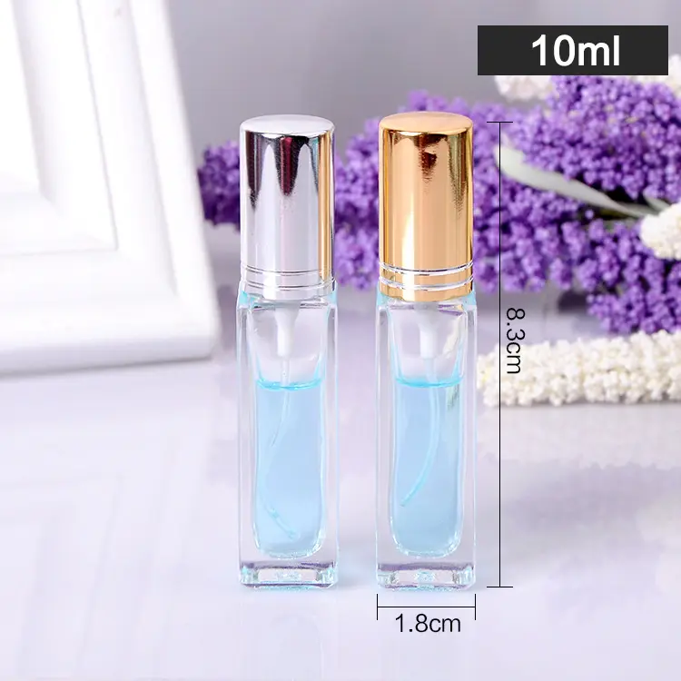Mã 68 - Bộ 5 Chai Chiết Nước Hoa Dung Tích 9 ml nắp vàng- Giải Pháp Tiện Lợi Cho Du Lịch Đựng nước hoa Đựng tinh dầu lọ  chiết Thủy Tinh