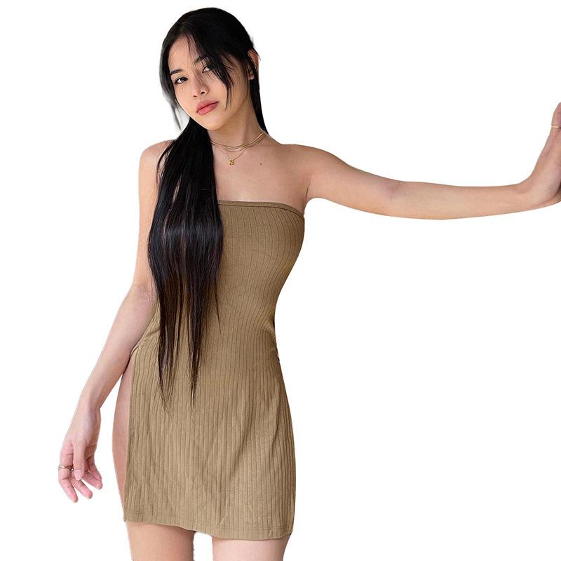 Product Introduction of Đầm Mini Mùa Hè, Dành Cho Nữ, Hai Vai Gợi Cảm Women Dress Umi Đen 5