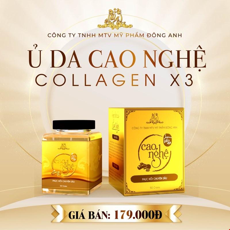 KEM CAO NGHỆ HỖ TRỢ DƯỠNG DA - MỸ PHẨM ĐÔNG ANH COLAGEN X3 Nữ Skincare   Làm Đẹp Da Dưỡng Ẩm Da