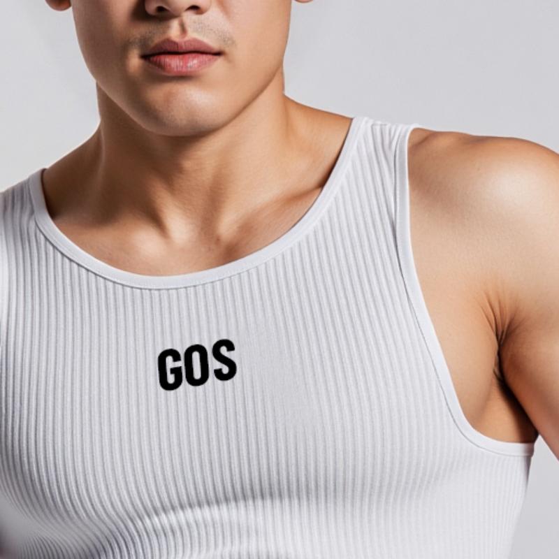 (LẤY LÊN 1 SIZE - Siêu ôm) Áo ba lỗ thể thao GOS BodyRib E2 6