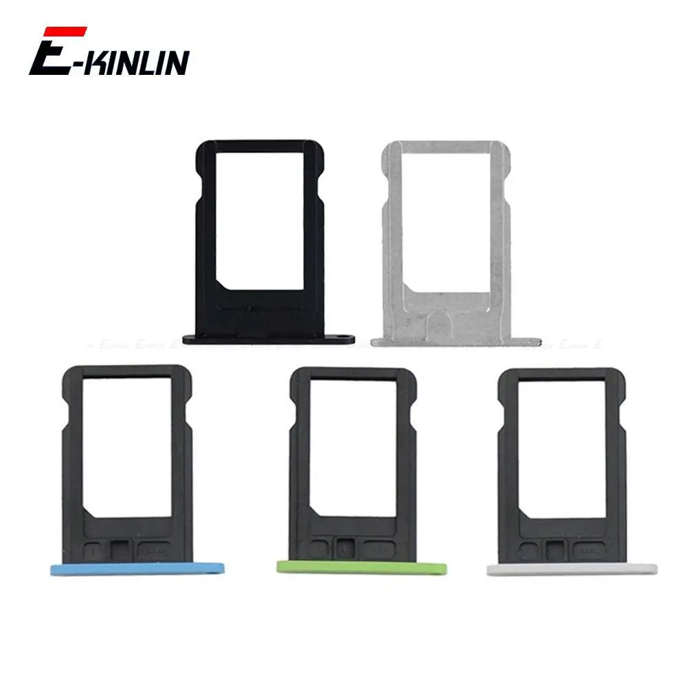 Linh Kiện Sửa Chữa Tương Thích Với IP 4, 4S, 5, 5S, SE, 5C, Khay Thẻ Sim, Giá Đỡ Khe Cắm