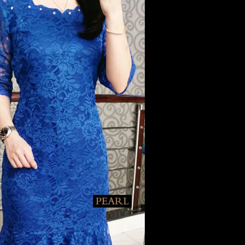 Dress Duyung Brokat