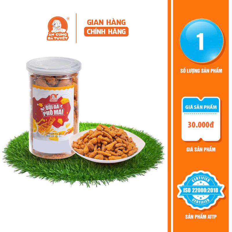 Snack Đùi Gà Phô Mai - ĂN CÙNG BÀ TUYẾT- Đồ ăn vặt Việt Nam