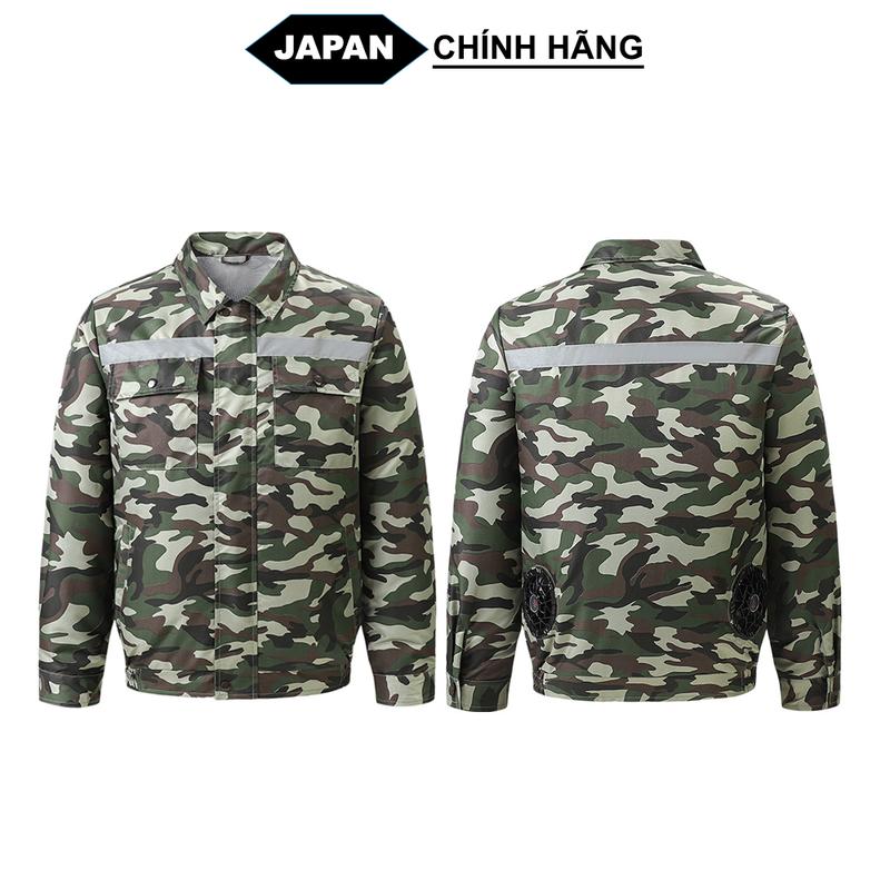 [ ÁO RỜI ] Áo Điều Hòa Nhật Bản Không Bao Gồm Phụ Kiện Quạt PIN , Áo Khoác Quạt Gió Làm Mát Không Phụ Kiện, Chất Vải Kaki Dày Dặn Jacket Nam