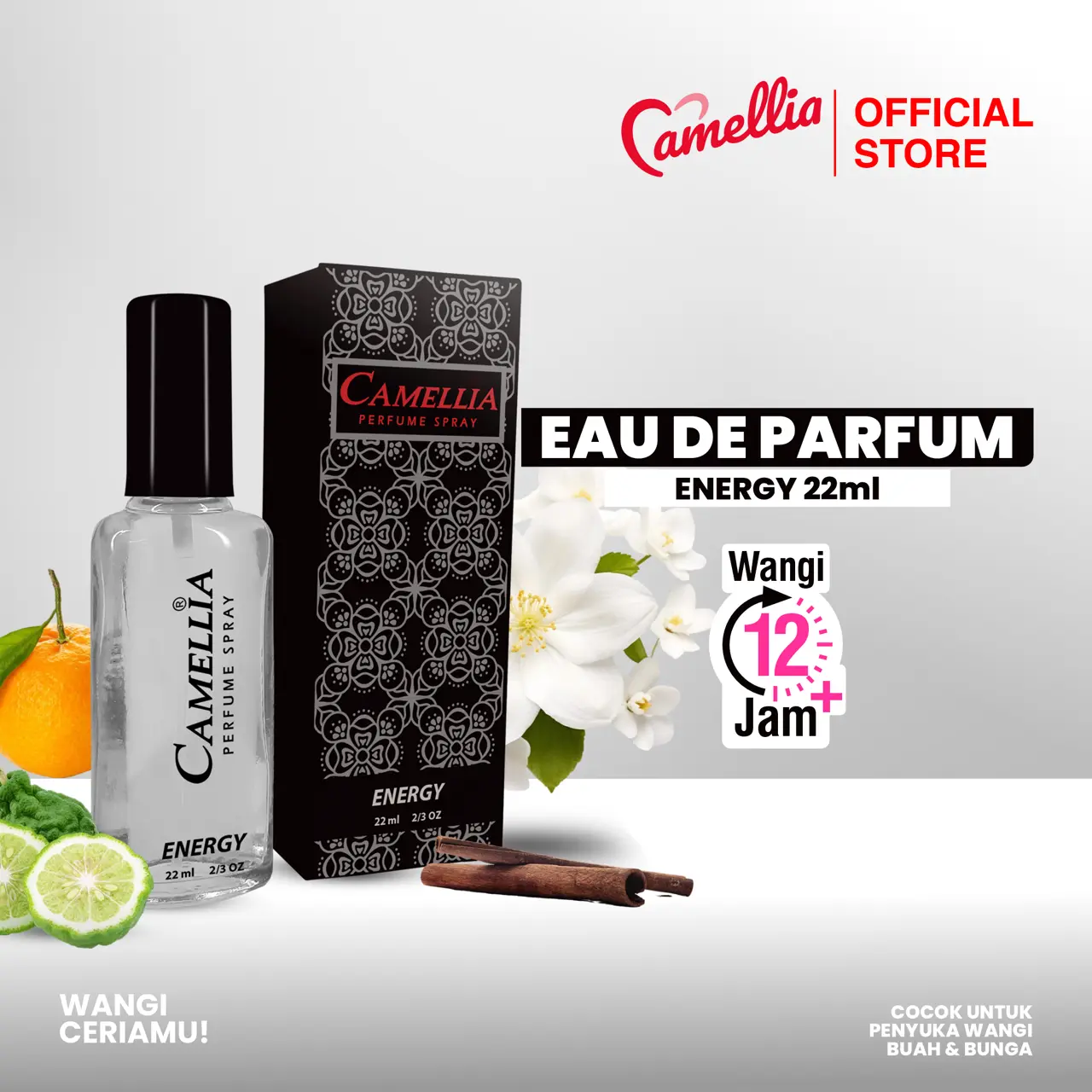 Camellia Eau De Parfum 104 BLACK (Energy) 22ml