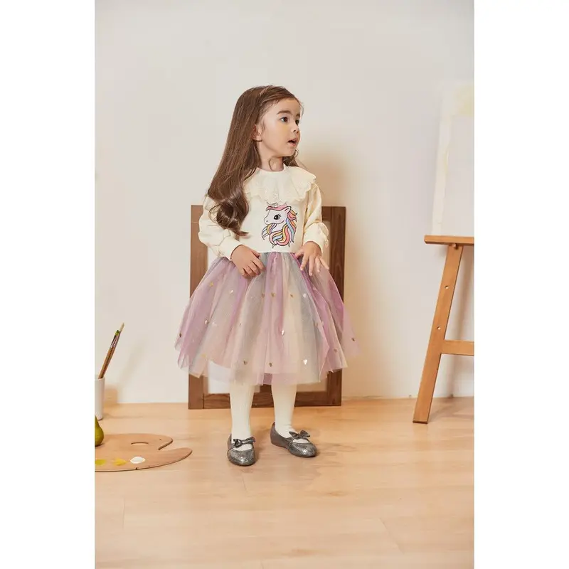 [363265] - Dress Fashion Trend Anak Perempuan - Motif Love Unicorn 5