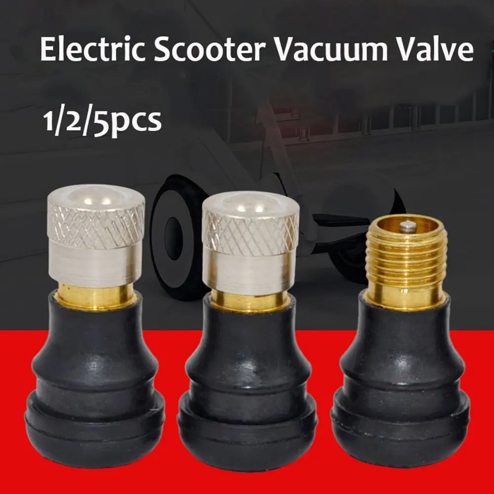 1/2/5pcs High Quality Skate Board & Accessories Accessories Electric Scooter for Xiaomi M365 Wheel Gas Valves Electric Scooter Tubeless Tire Vacuum Valve