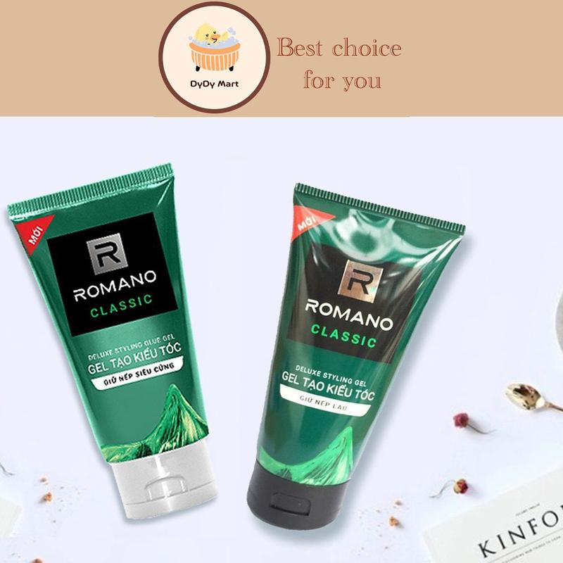  Gel Vuốt Tóc Romano Classic Giữ Nếp Cứng Và Siêu Cứng 150g 