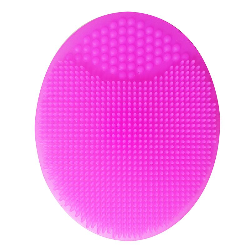 Bàn Chải Gội Đầu Bằng Silicon, Cho Em Bé, Mềm Mại Và Thích Hợp Cho Trẻ Sơ Sinh, Bé Trai Và Trẻ Em, Bàn Chải Tắm, Bàn Chải Mát Xa Gội Đầu Đầu, Có Lược Lau 7