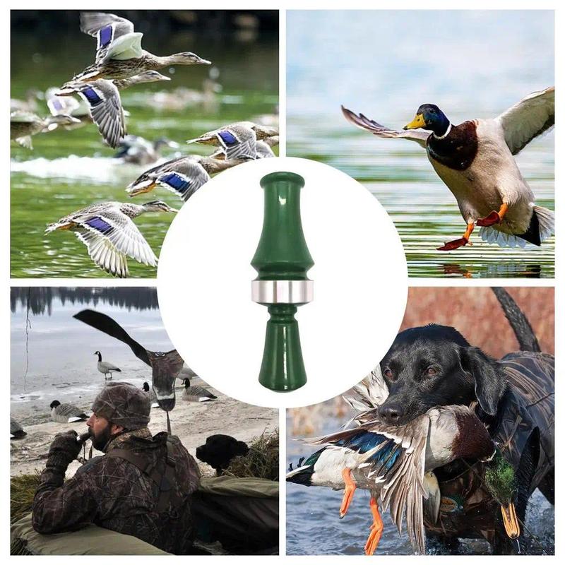 Product Introduction of Duck Call Hunting Decoy Whistle Green Duck Voice Trap Whistle Portable Wild Ducks Hunting Trap Decoy Durable Hunters Supplies 9