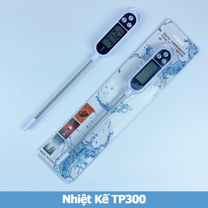 Nhiệt kế que đo nhiệt độ nước pha sữa, máy đo nhiệt độ thực phẩm nấu ăn TP300