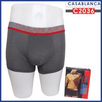 Gambar Casablanca C2036 Celana Dalam Boxer Pria Dewasa Isi 2 Casual 100% Spandex Rayon Model Segi Empat - M dari CasablancaWear Kota Administrasi Jakarta Barat 1 Tokopedia