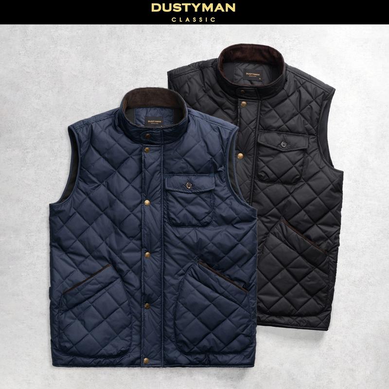 Áo Khoác Phao Gile Nam Dustyman Shelby, Chần Bông 3 Lớp, Lịch Lãm, Giữ Ấm Tốt