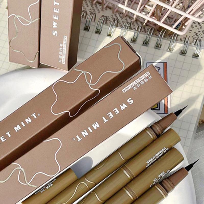 Product Introduction of Sweet Mint Colour Liquid Eyeliner Pencil - Black, Brown, White - Long Lasting & Waterproof - Eye Makeup#EyelinerPencil #LongLasting #Waterproof #EyeMakeup #ColorfulEyeliner #LiquidEyeliner 19