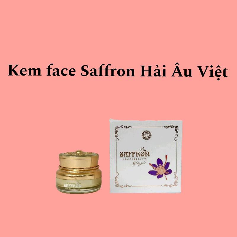  Kem Face Saffron Hải Âu Việt - Napoli Kem Face Dưỡng Da Chăm Sóc Da Mặt Hộp 20g Skincare Dưỡng Ẩm Da Làm Đẹp Da Nữ duong 