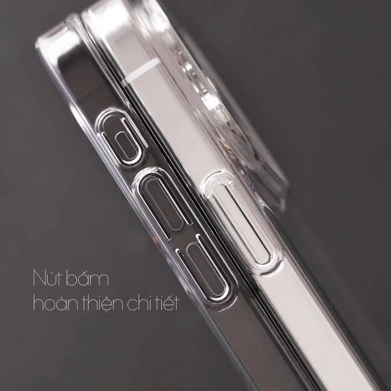 ( Ốp cứng )Ốp lưng trong cứng siêu mỏng không ố màu cho iphone 16/15/14/13/12/11/pro/promax/plus-lkg 4