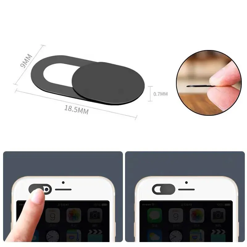 Combo 2 miếng dán che camera các thiết bị điện thoại, máy tính, laptop..... 0