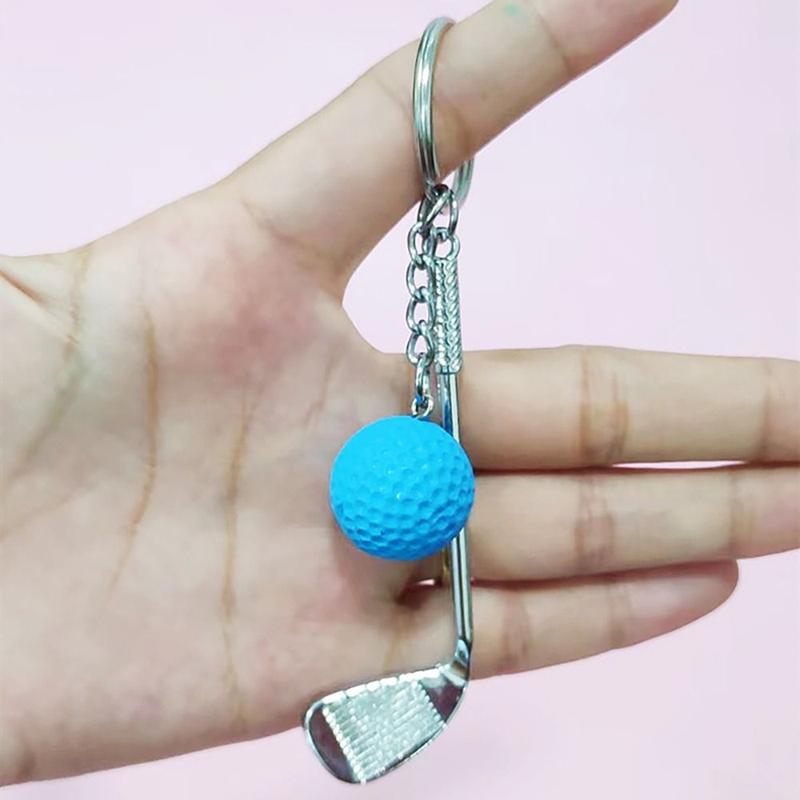 Product Introduction of Dây chuyền chìa khóa bóng Golf, Móc Khóa Kim Loại Mini, Quà Lưu Niệm Vui Nhộn, Phát Hành Năm 2024 18