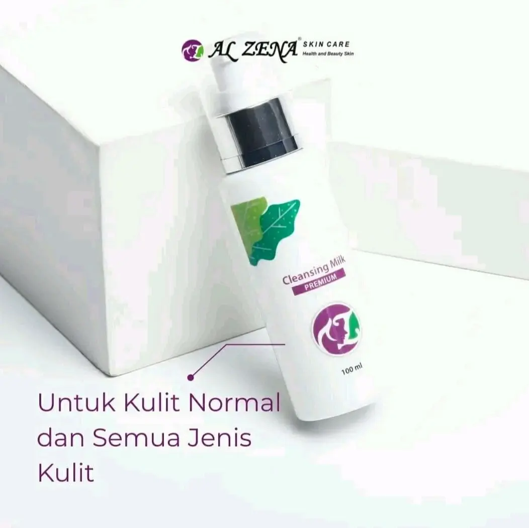 MILK CLEANSER ALZENA SKINCARE 100% ORI BPOM